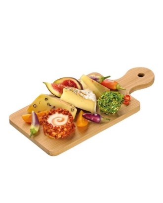 Platou pentru servire, cu maner, din bambus, 21 cm - ZASSENHAUS